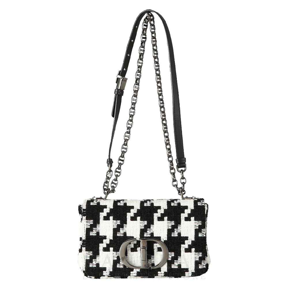 CHRISTIAN DIOR(USED)크리스찬디올 트위드 카로 스몰 체인백